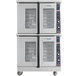 Garland MCO-GS-20S Natural Gas Double Deck Standard Depth Full Size Convection Oven with Analog Controls - 120,000 BTU