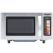 Solwave Stainless Steel Commercial Microwave with Push Button Controls - 120V, 1000W