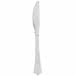 Silver Visions 7 1/2 inch Heavy Weight Silver Plastic Knife - 600