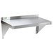 Regency 18 Gauge Stainless Steel 12 inch x 24 inch Solid Wall Shelf