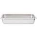 Choice Full Size Standard Weight Anti-Jam Stainless Steel Steam Table / Hotel Pan - 4 inch Deep