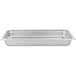 Choice Full Size Standard Weight Anti-Jam Stainless Steel Steam Table / Hotel Pan - 2 1/2 inch Deep
